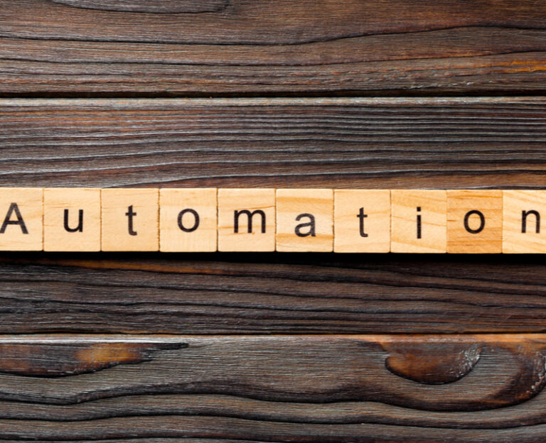 5 ways you can automate preclinical bioanalysis 3 Automation Word Written On Wood Block