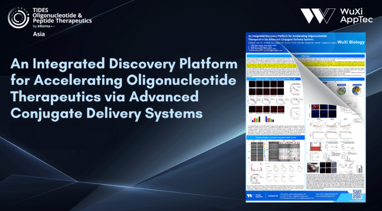 integrated platform supporting aso drug discovery 4 Poster Tides Asia 2026 Oligo Conjugates 1