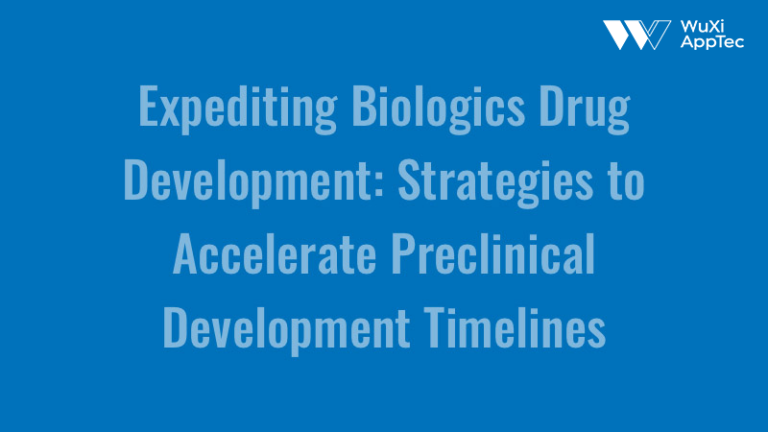 preclinical development 2 Expediting Biologics Newlogo